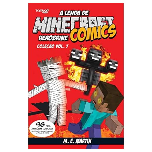 Minecraft Comics Coleção: A Lenda de Herobrine Ed. 07 - 2 Histórias Completas (4 See Comunicações LTDA)