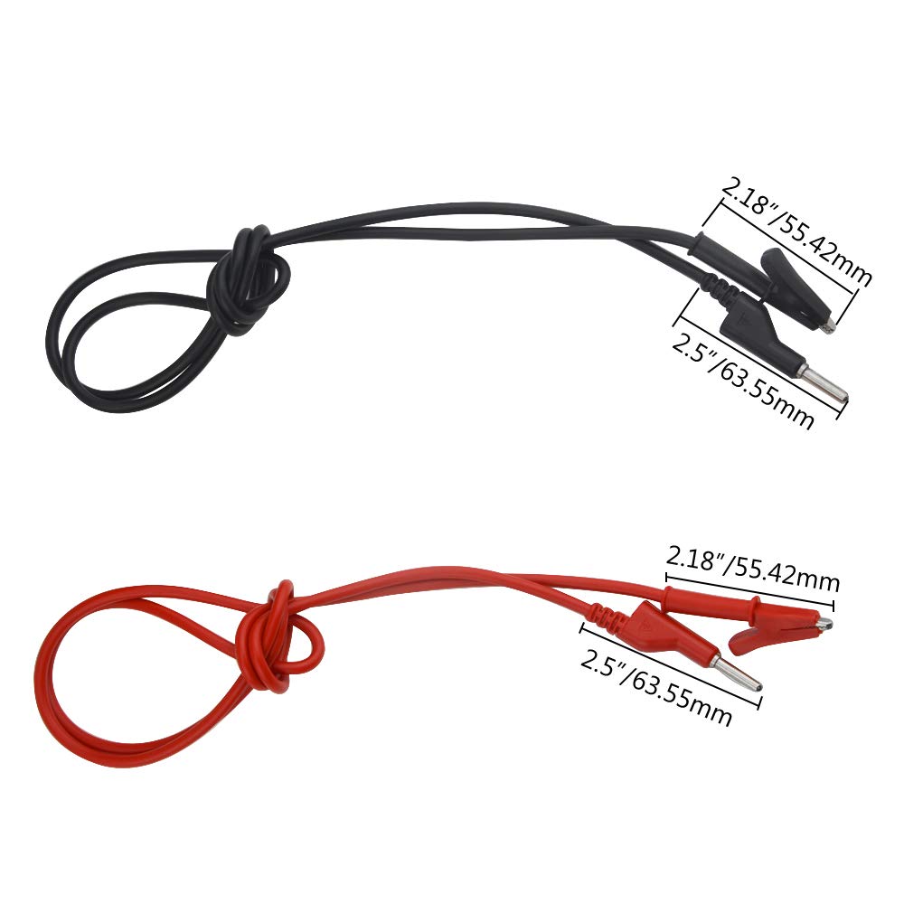 1 set/10 pezzi clip a coccodrillo puntali elettrici fai da te