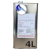 【便利なベロ付き】 THF 4L テトラヒドロフラン 塩化ビニールの割れ補修 コネクタやアクリル板の接着、造形等に 国産品 再生品不使用 濃度100％