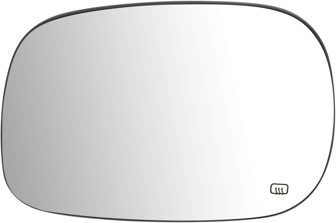 Auto Dynasty 5086221AA OE Style Driver/Left Side Mirror Glass Lens w/Heated Compatible with Dodge Ram Truck 1500 2500 3500 02-06