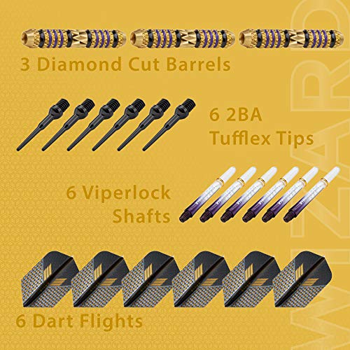 Fléchettes à Pointe Souple Haute Finition Ergonomique 18g