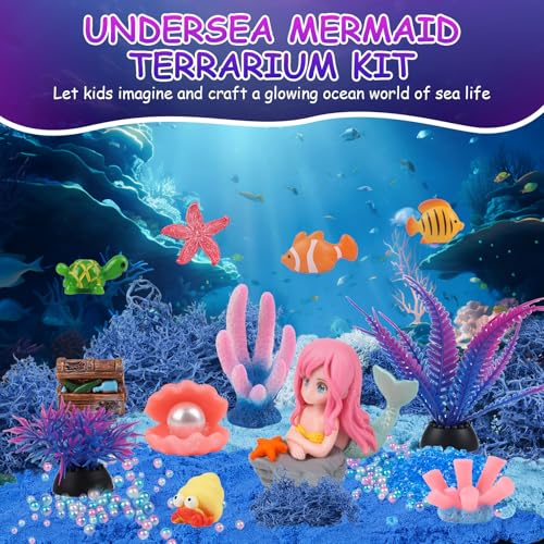 Kit Terrario Sirena con Luz LED y Control Remoto miniatura 2