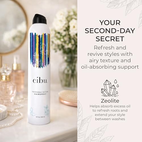 CIBU Touchable Texture Hairspray, 10 oz miniatura 5