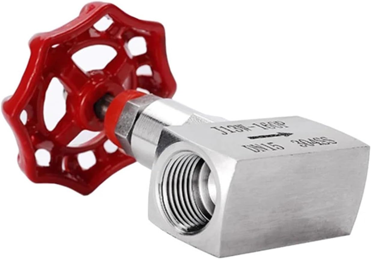 Female Thread Globe Valve 1/4‘ 3/8’ 1/2‘ 3/4’ Stainless Steel Needle Valve J13-160P(3/8")