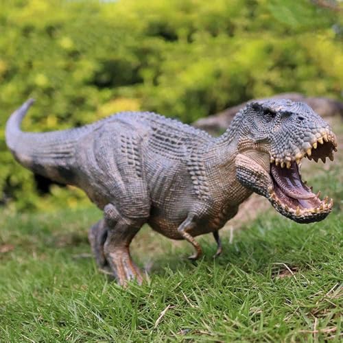 Image of Kong T-Rex Realistic Dinosaur Toy with Movable Mouth Textured Dinosaur Figure Prehistoric Animal Creatures Educational Toy for Kids & Adults
