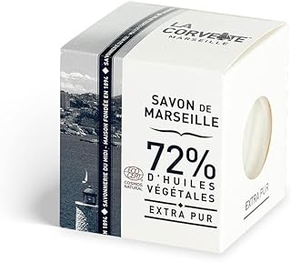 La Corvette Vegetable oil soap France - Traditional Savon de Marseille soap bar - Cube of 500 g french vegetable oil soap