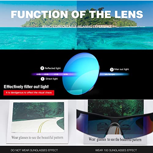 100 CLASSIC Polarized Sports Sunglasses TR90 Unbreakable Frame for Men Women Running Cycling Fishing Golf Baseball3