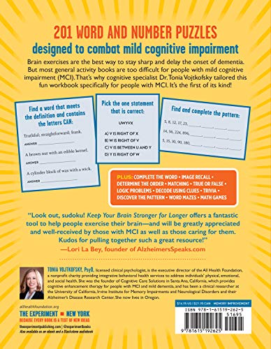 Keep Your Brain Stronger For Longer: 201 Brain-Teasing Exercises For Anyone With Mild Cognitive Impairment #TOP1