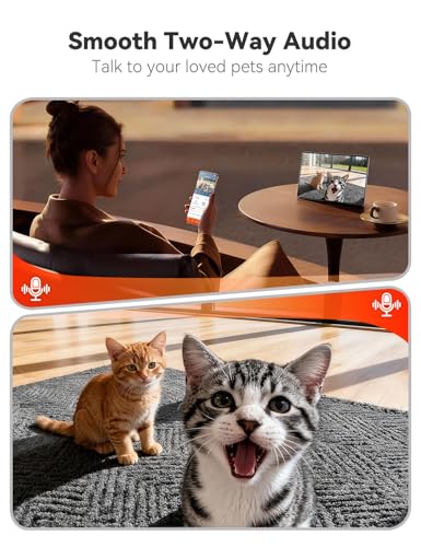 Smart Pet Feeder with Camera and Audio