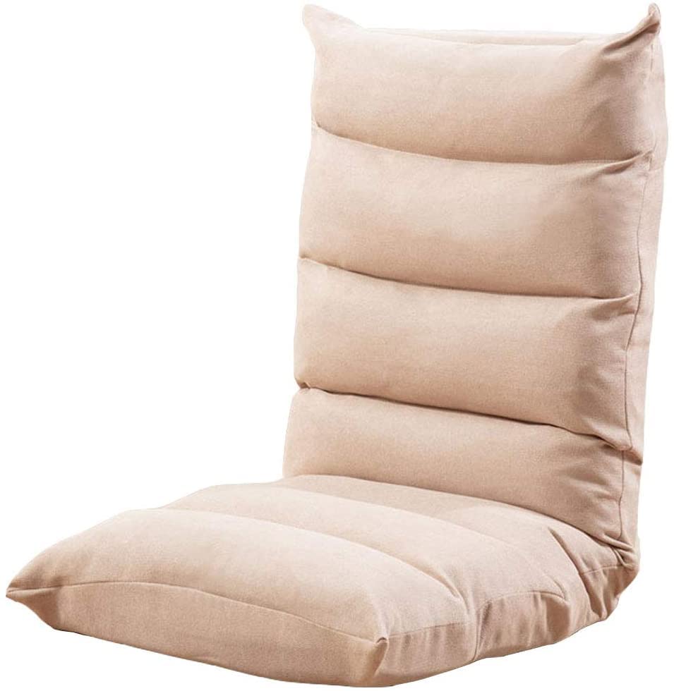 Canapé de sol pliable en coton lin lavable charge 150kg