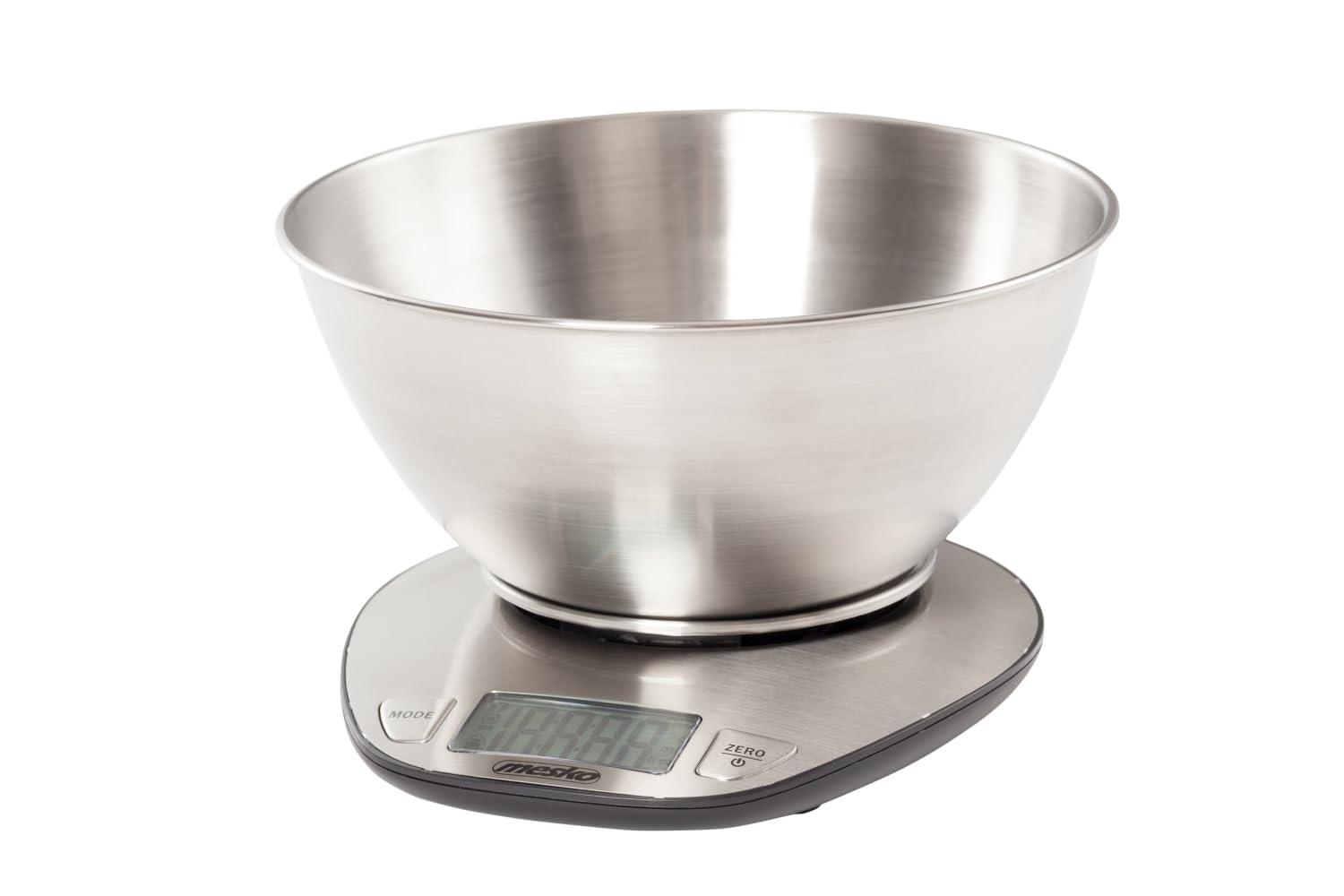 Mesko Cyfrowa Waga Kuchenna, Stal Nierdzewna, Szary, do 5 kg