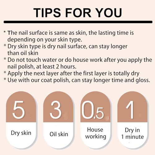 Nail Varnish, Ice Blue Nail Polish, 8ML Gel Nail Polish Quick Drying & Odorless Nail Gel No Need Lamp Non Toxic Odorless Nail Polish for Women and Girls - Image 5