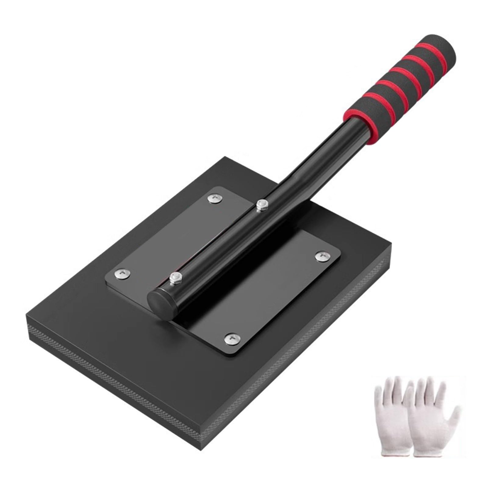 Tsophreniq Shock-Absorbing Floor Installation Hammer Steel Design For Ceramic Alignment Mallets Noise Reduced Design With Comfortable Grip For Contractors Fatigue Less