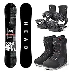 HEAD(ヘッド) メンズ スノーボード 3点セット 板 ボード バインディング ブーツ ABILITY M 150 154 158 フロッカ フラットロッカー スノボ 国内正規代理店品 22-23 board-set-b