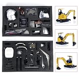 Wheelfun kit pelleteuse hydraulique Lesu PC30 1/14 en métal photo 2