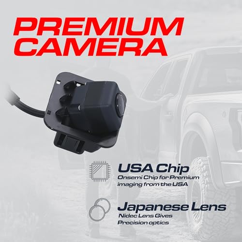 Image of Master Tailgaters Replacement for Chevrolet Traverse w /o Video Display Mirror (2018-2019) Rear View Backup Camera OE Part # 23165926