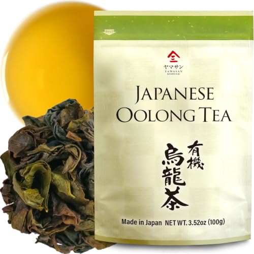 YAMASAN KYOTO UJI Oolong Tea Loose Leaf Japanese Organic 100g Bag