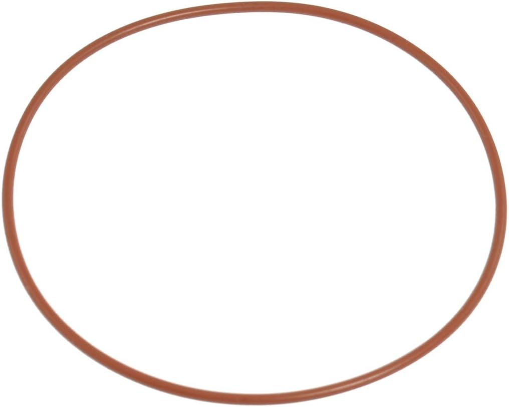 sourcing map Red Silicone O Ring Seal Washers 85mm x 81mm x 2mm