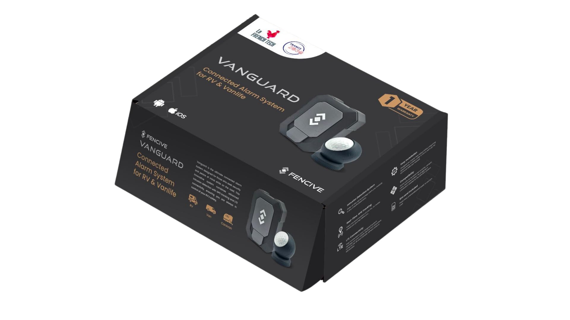 Vanguard - Systeme d'Alarme Connecté pour Les Camping Cars