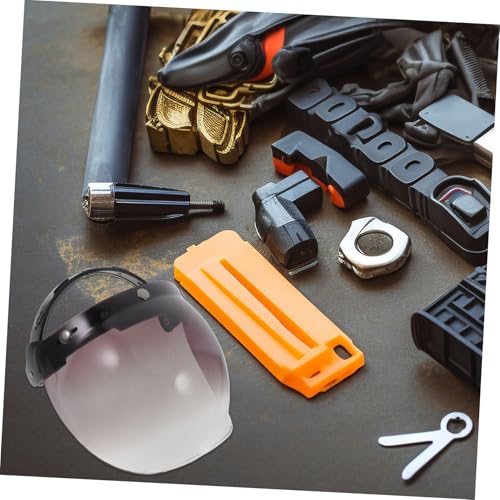 Lentille de casque PC aux rayures UV évitées avec cadre visière - 2