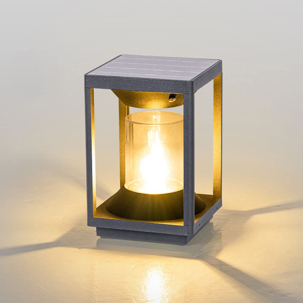 Lampe pilier de cour de villa : créez une ambiance moderne et chaleureuse au jardin
