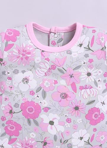 Image of BABYGO Baby Half Sleeve Rompers 100% Cotton for New Born Baby|Daily Suits for Baby Boys & Girls| 0-3M| 3-6M|6-9M|Onesies| Infant Clothes | Pack of 1