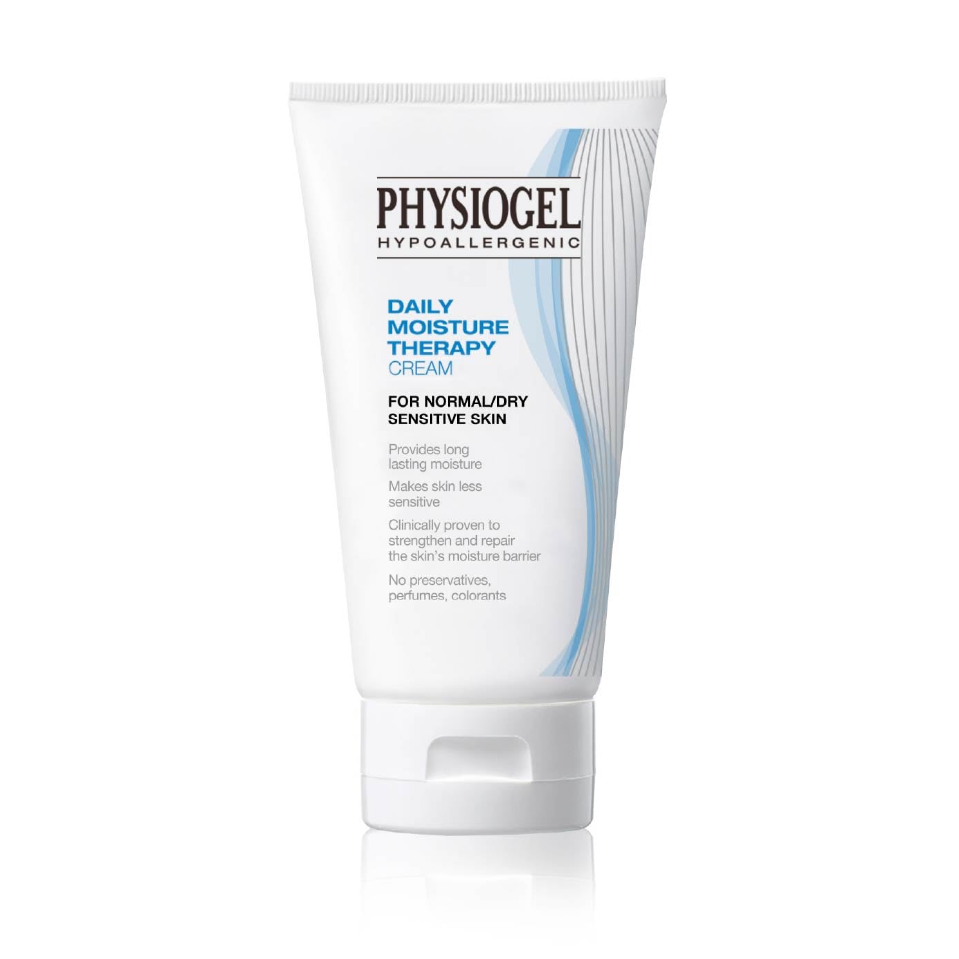 Physiogel Daily Moisture Therapy Facial Cream, 72-hr hydration, Normal to dry sensitive skin, Strengthen skin barrier, Hypoallergenic, Clinically tested, Free from fragrance (Packaging may vary)