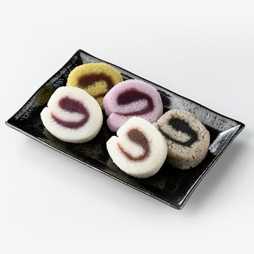 [銘菓 かるかん]ミニロールかるかん20個 まるや食品 012-1799 鹿児島県 かるかん 軽羹 郷土菓子 お菓子 和菓子 銘菓 指宿市 いぶすき スイーツ 紫芋 抹茶 小豆 黒ごま お茶請け お茶菓子 セット 詰合せ