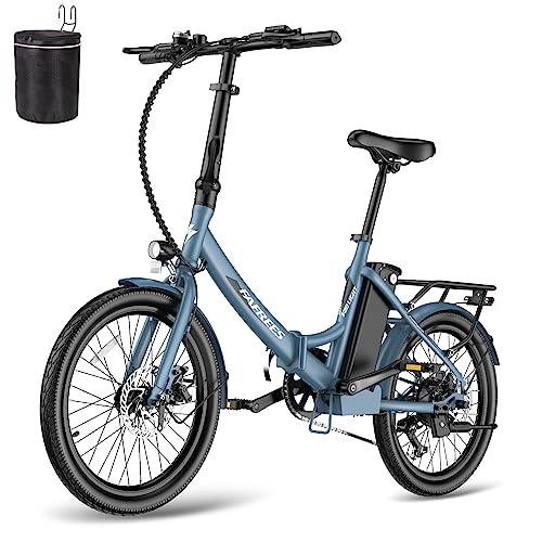 Fafrees F20 Light Elektrofahrrad Klapprad E-Bike 250W Motor 36V 14.5Ah Akku,20 Zoll E-Fahrrad Faltbares 35N.M Drehmoment E-Mountainbike 7 Gängen 25km/h