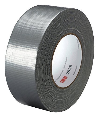 3M Utility Duct Tape 2929 Silver, 1.88 in x 50 yd 5.8 mils (Pack of 24) by 3M