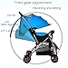 LANGY TC-3 Two-Way Baby Stroller Baby Stroller Ultra-Light Portable seat Reclining Folding Stroller (RED)