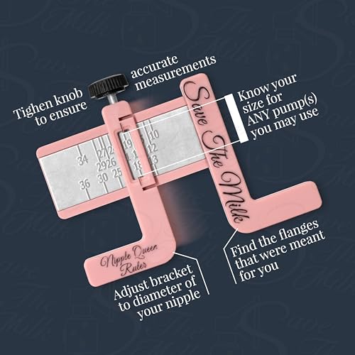 Herramienta medidora para pezones Nipple Queen Ruler miniatura 2