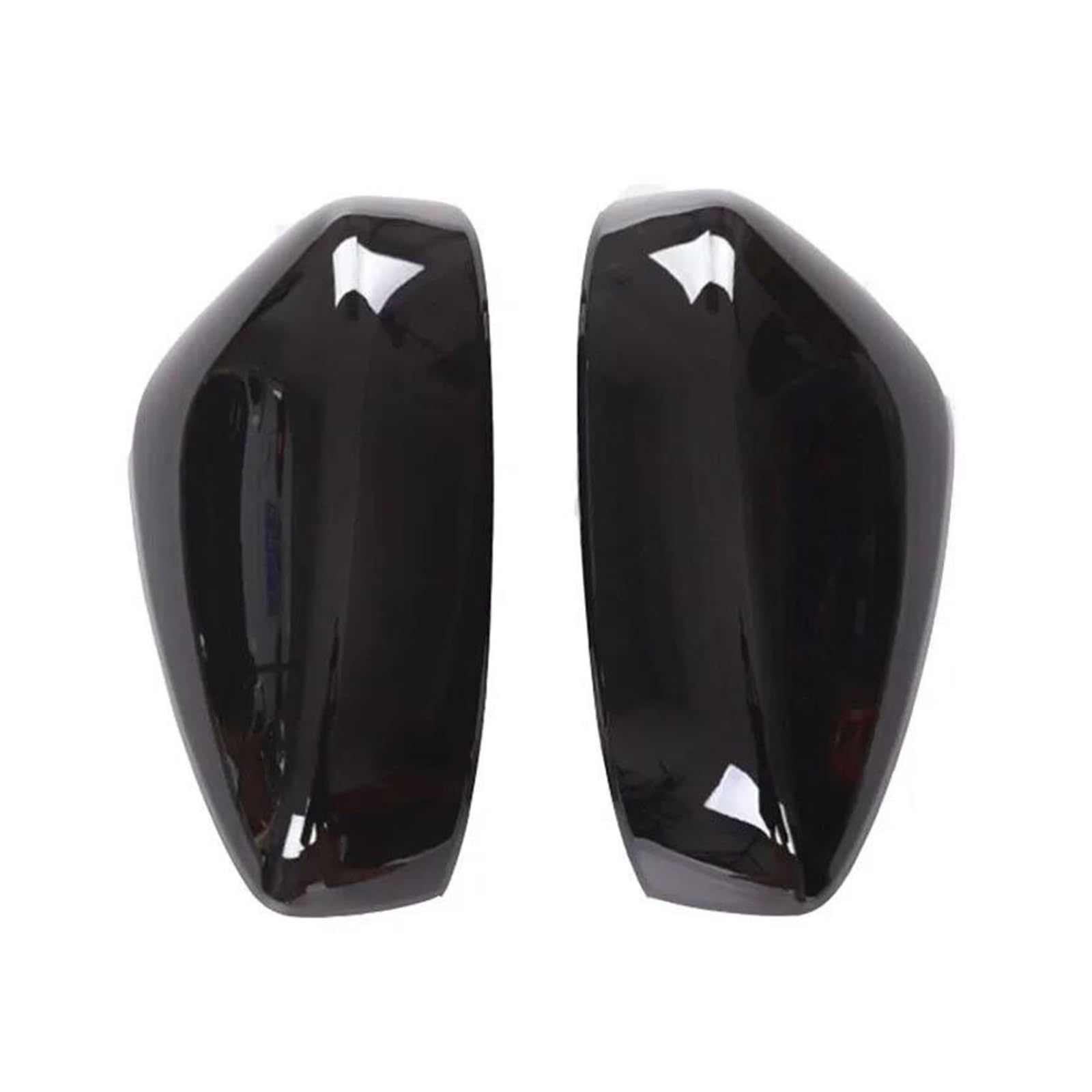 Coperture Specchietti Retrovisori Per Mazda CX-5 2017-2023 - 2 Pezzi, Motivo Fibra Di Carbonio, Nero Lucido, Protezione E Stile