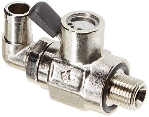 Ez-103(12Mm-1.25) Ez Oil Drain Valve With Removable L-Shape Hose End Combo #TOP13