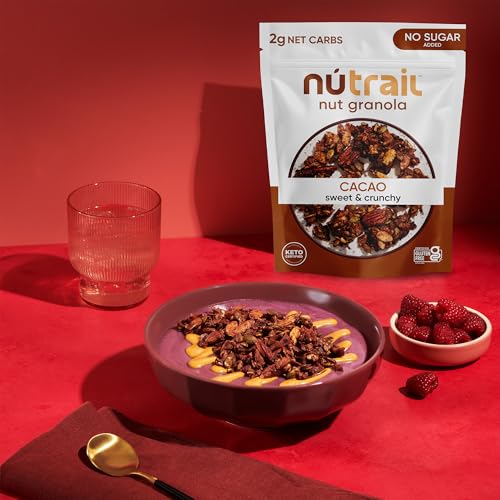 Nutrail LKGRAN007 Nut Granola Cereal, Variety Pack, No Sugar Added, Keto, Low Carb thumb #5