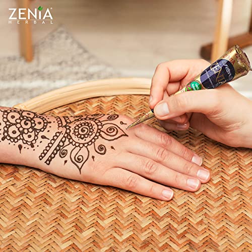 Zenia 1-ZC 100% Natural Temporary Tattoo Paste Cone thumb #2