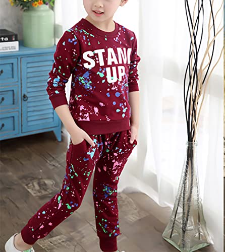 Image of Urtrend Little Girls' Kids 2 Pieces Long Sleeve Top Pants Leggings Clothes Set Outfits