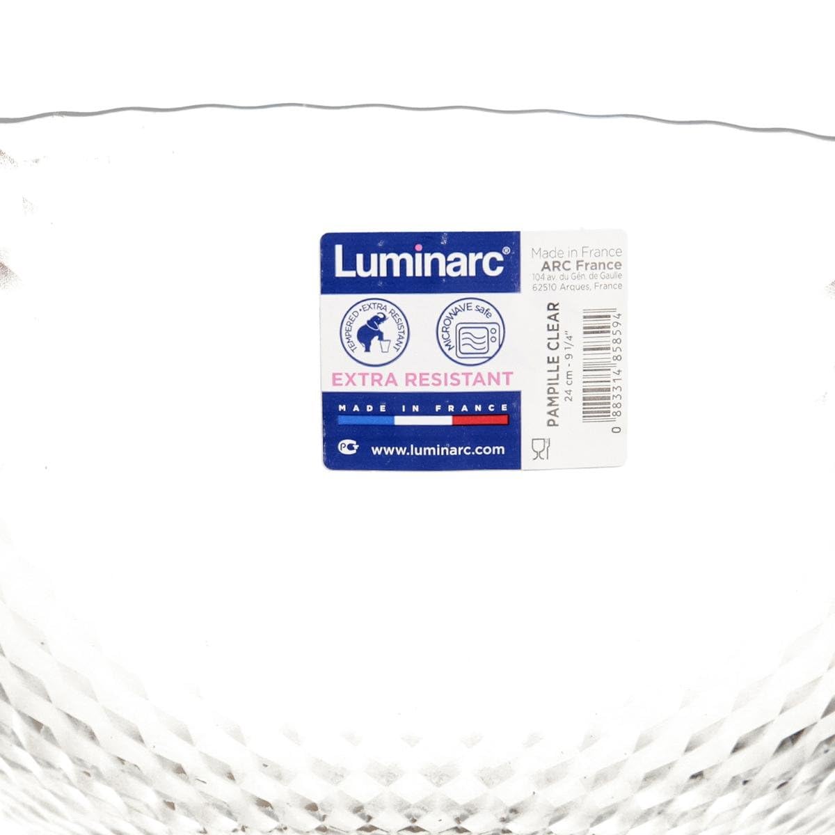 Luminarc Pampille Clear Insalatiera Vetro 24 cm