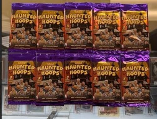 2024-25 Panini Haunted Hoops NBA Basketball 10 Pack Lot FACTORY SEALED Possible rookies of Stephon Castle, Zaccharie Risacher + more