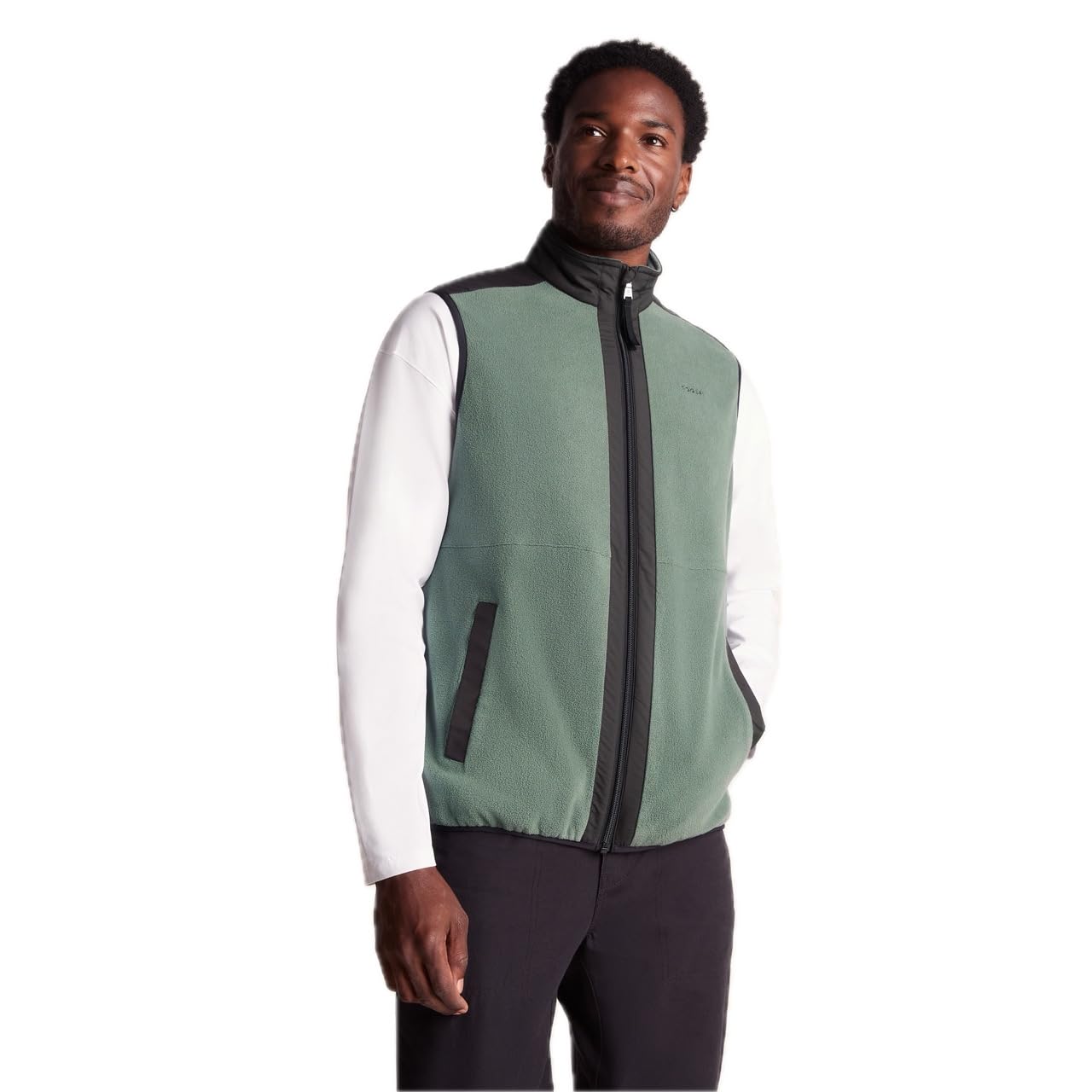 TOG24 Boltby Mens Microfleece Gilet, Lightweight Mens Sleeveless Jacket with Zip Fastening.