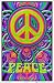 Peace Blacklight Poster 22 x 34in