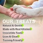 Afreschi Chicken Dog Treats, All Natural, Healthy & Easily Digestible, Grain-Free Puppy Chews, Low-Fat, Human Grade Training & Rewards Dog Snacks, Chicken Sticks with Sweet Potato, 24 oz Pack - Image 5