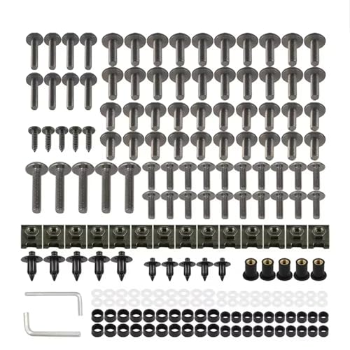 オートバイフェアリングイネジ Compatible With Piaggio For MP3 400 500 For Business LT ABS ASR For Beverly 300 300S Zip 50 4S オートバイフェアリングボルト スクリ