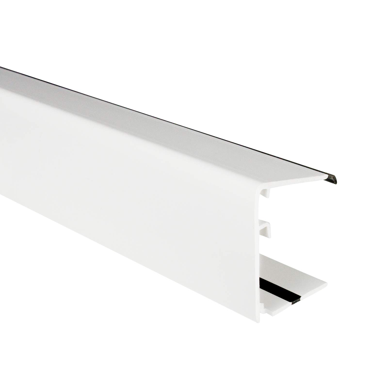 Ultraframe White 2M 35Mmn End Closure Polycarbonate Glass Conservatory Sheet Trim