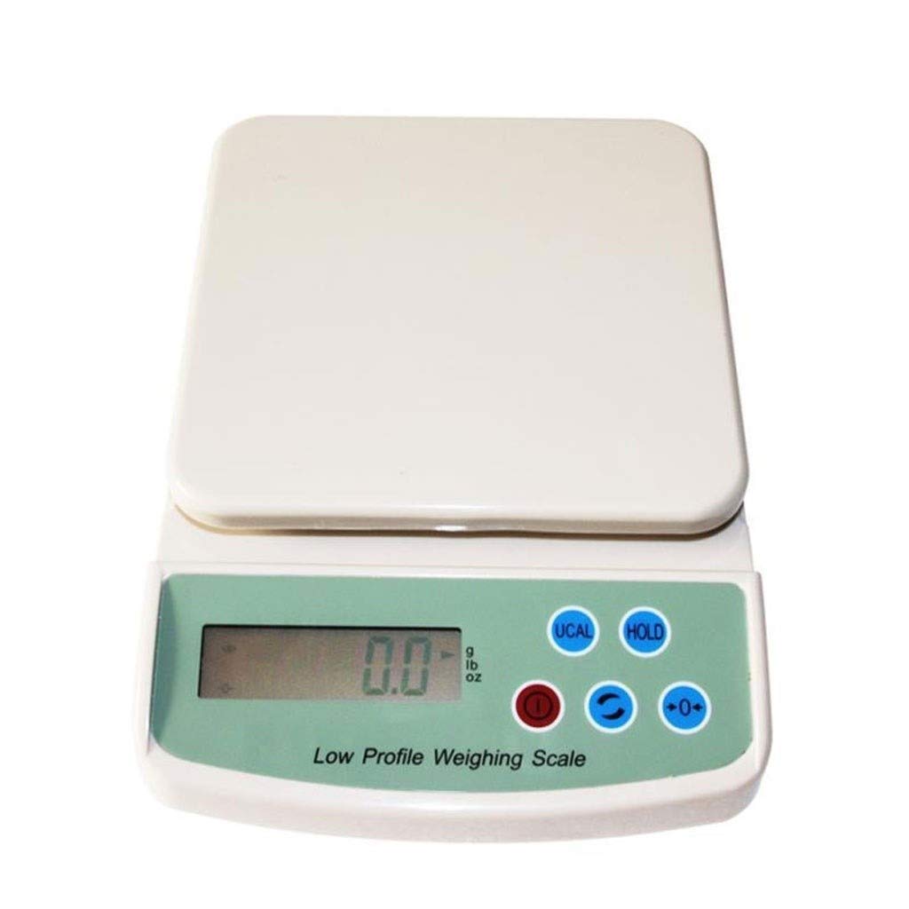 Báscula digital de cocina para alimentos, báscula industrial de alta precisión, LCD, 5 kg/1 G, báscula electrónica portátil para el hogar