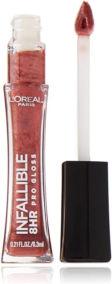 L'Oreal Infallible 8 HR Le Gloss, Modern Mauve 0.21 oz