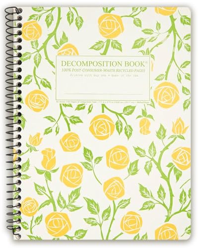 Cahier à spirale ligné Decomposition pour ne plus perdre vos notes de cours et de bureau