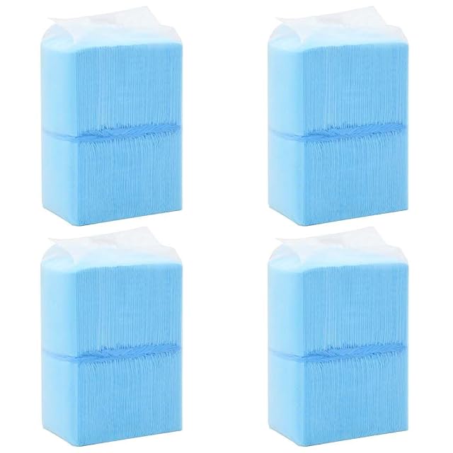 vidaXL Empapadores para Mascota 400 Unidades 45x33 cm Textil no Tejido