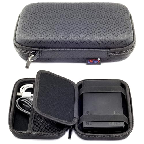 Funda de transporte rígida para Anker PowerCore 20100mAh AUKEY 20000mAh EasyAcc 20000mAh tecnología EC 22400 mAh ELEFULL 10000 mAh RAVPower 16750 mAh cargador de batería externa portátil 16,5x10x2,5cm