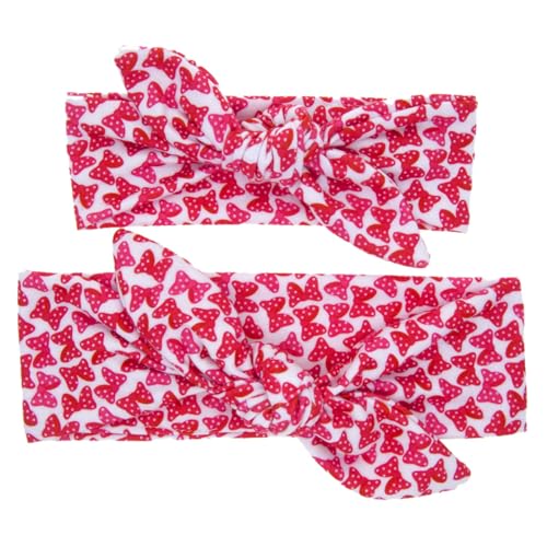 2 Pack Diademas para Perro y Mujer con Lazo Ajustable miniatura 7